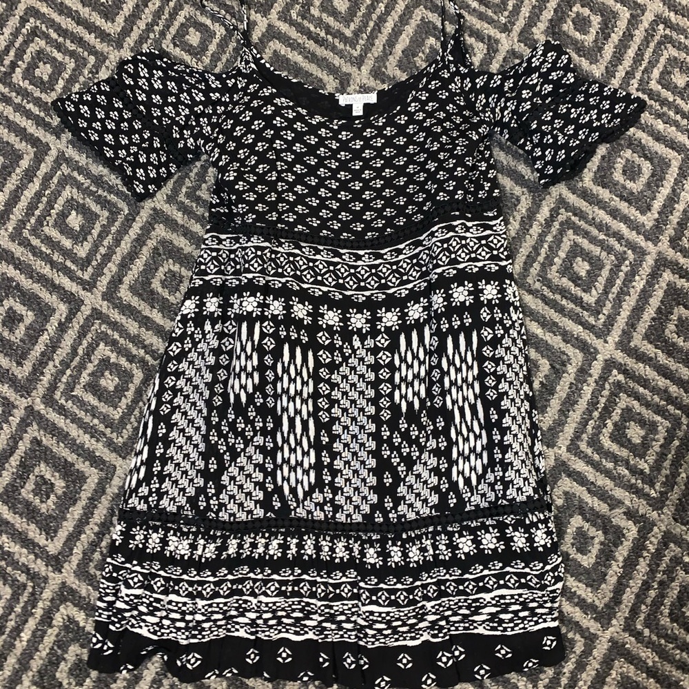 Women’s Patrons of Peace off the shoulder dress